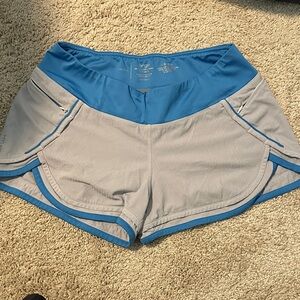 Hylete Women's Blue and Gray Running Shorts Size Large-9